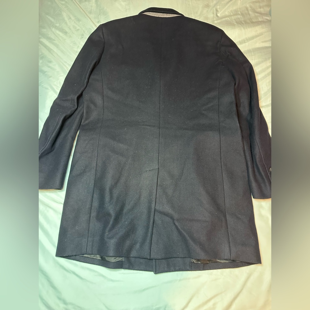 Banana Republic Navy Blue Men's Coat - Picture 6 of 14